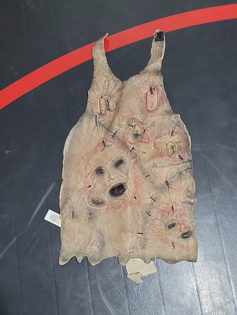 Rubie's Flesh-Tone Haunted Face Mask Vest